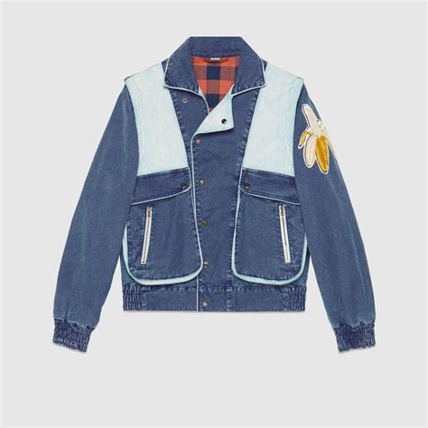 80s gucci denim jacket